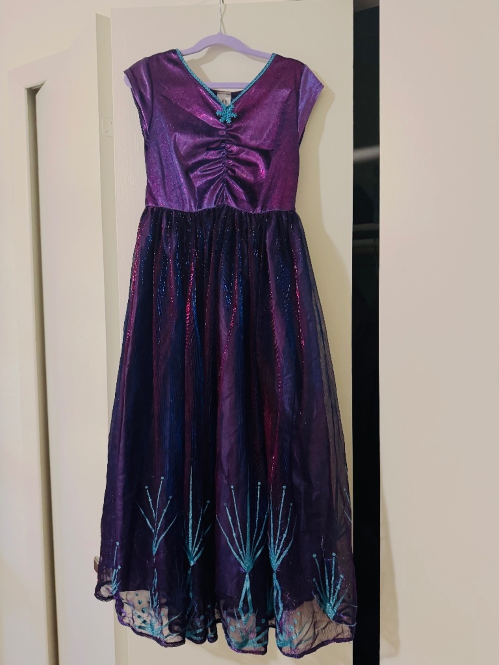 Little Adventures Purple Elsa Dress (Frozen 2) XL (7-9 yrs)
